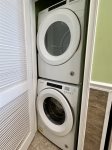 Washer and Dryer in the Unit
